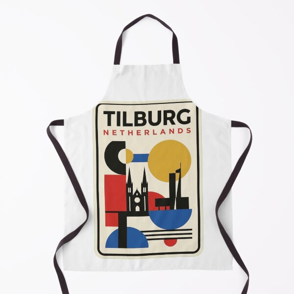Item preview, Retro Tilburg Bauhaus Geometric Skyline designed and sold by k3rstman1.