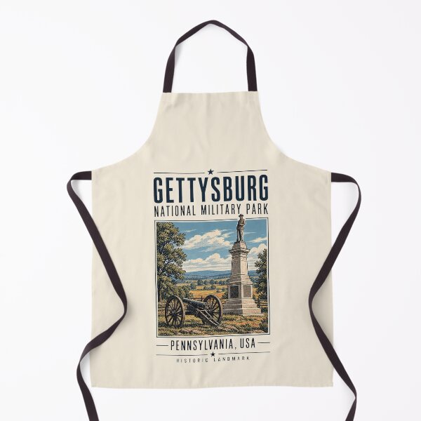 Item preview, Gettysburg National Military Park, Pennsylvania, USA [Historic Landmark Illustration] designed and sold by elektronen.