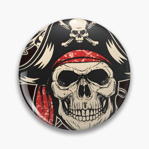 Item preview, Skull Pirate with Cutlass Hat Bandana  designed and sold by drawfreak.