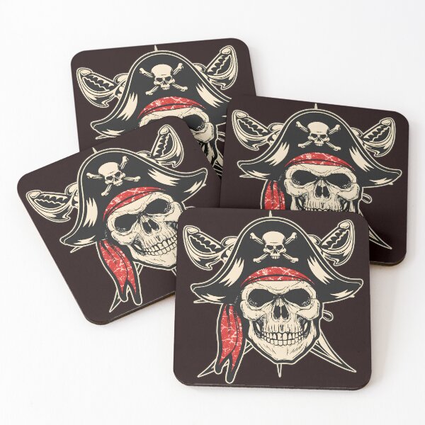 Item preview, Skull Pirate with Cutlass Hat Bandana  designed and sold by drawfreak.