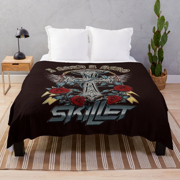 Item preview, Skillet I Need A Hero Cross Roses Lightning designed and sold by drawfreak.