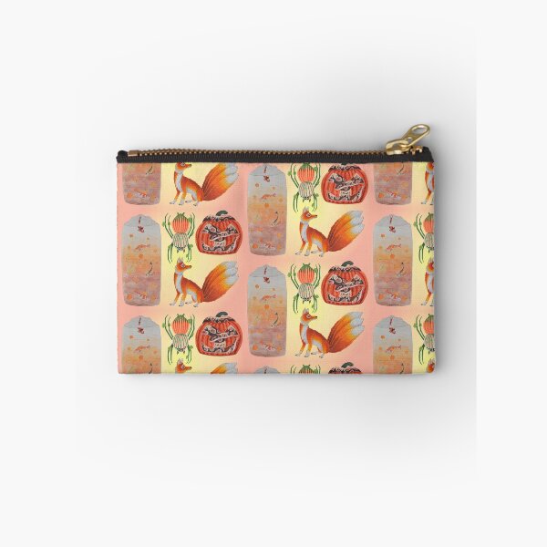 Item preview, Pumpkin animal collage mix media designed and sold by WolfRaven Creations.