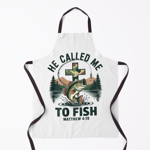 Item preview, He Called Me to Fish Christian Bass Fishing designed and sold by Glow-Paw-Studio.