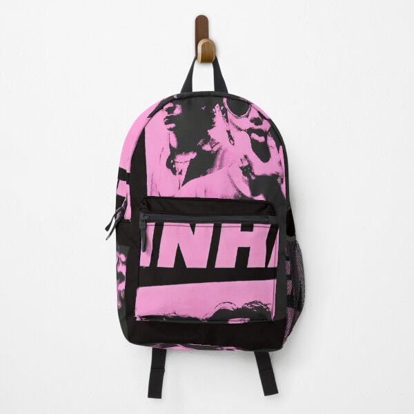 Item preview, Inhaler Band Graphic Pink Silhouette Art designed and sold by MouDesignArt.