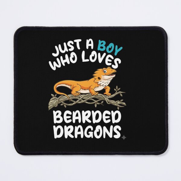 Item preview, Just A Boy Who Loves Bearded Dragons Cute Pet Lizard Design designed and sold by Ostericaimusa.