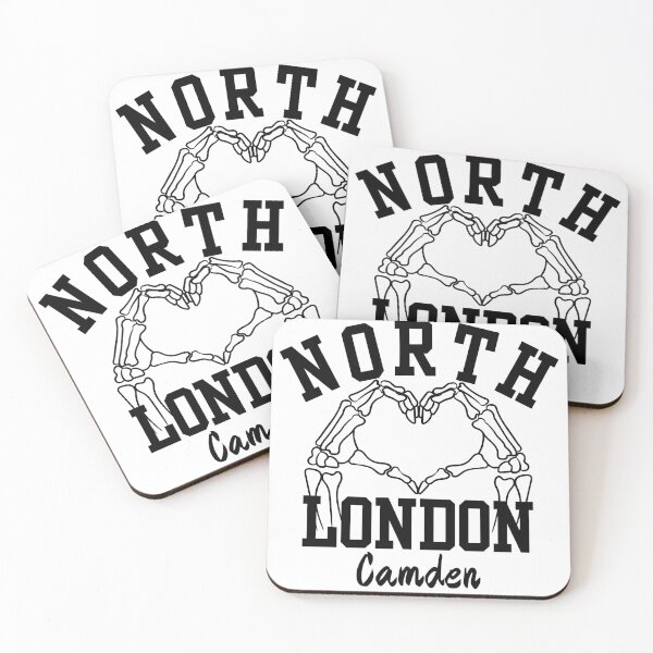 Item preview, Camden North London Skeleton Heart UK Locations designed and sold by HYPNK.