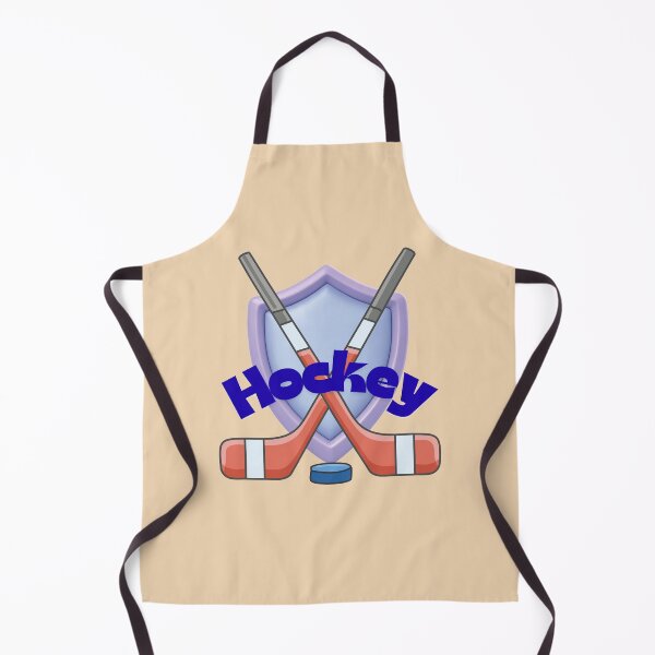 Item preview, Vintage Ice Hockey Shield – Hockey Stick, Puck and Helmet Sport Art designed and sold by Evelashop.