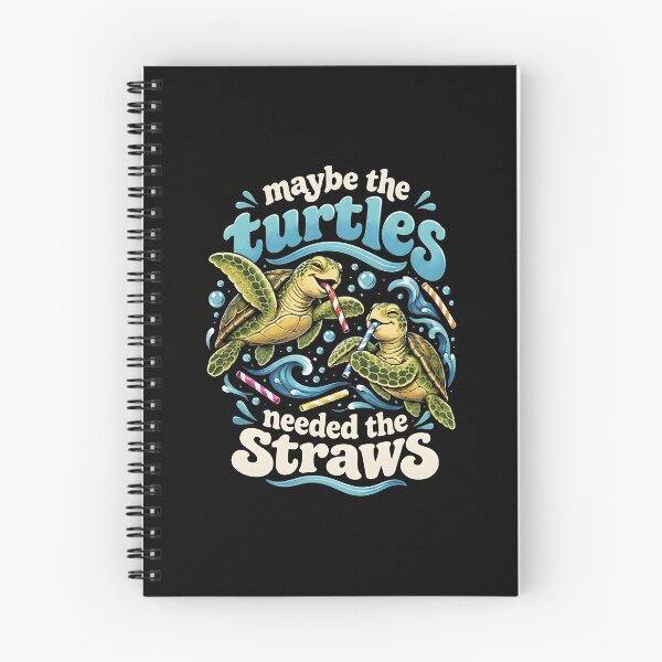 Item preview, Maybe The Turtles Needed The Straws Ocean Conservation Humor designed and sold by Mind-Drift.