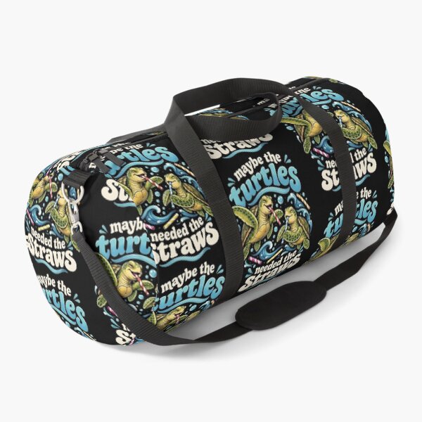 Item preview, Maybe The Turtles Needed The Straws Ocean Conservation Humor designed and sold by Mind-Drift.
