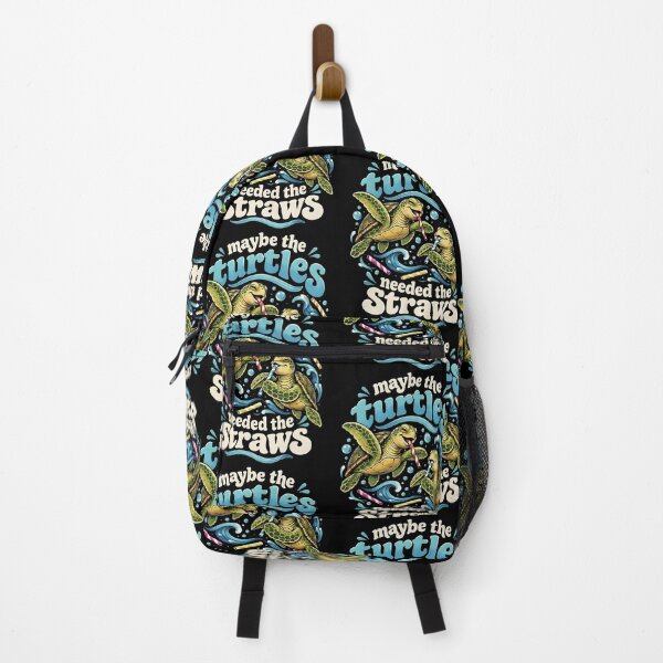 Item preview, Maybe The Turtles Needed The Straws Ocean Conservation Humor designed and sold by Mind-Drift.