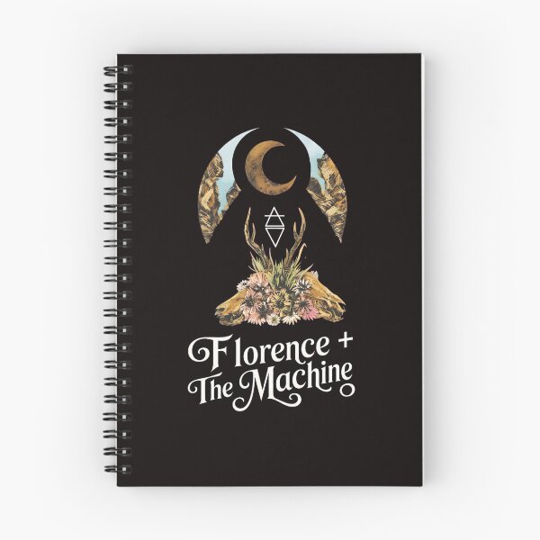 Item preview, Arte de la montaña con calavera floral celestial de Florence Machine Machine designed and sold by MouDesignArt.