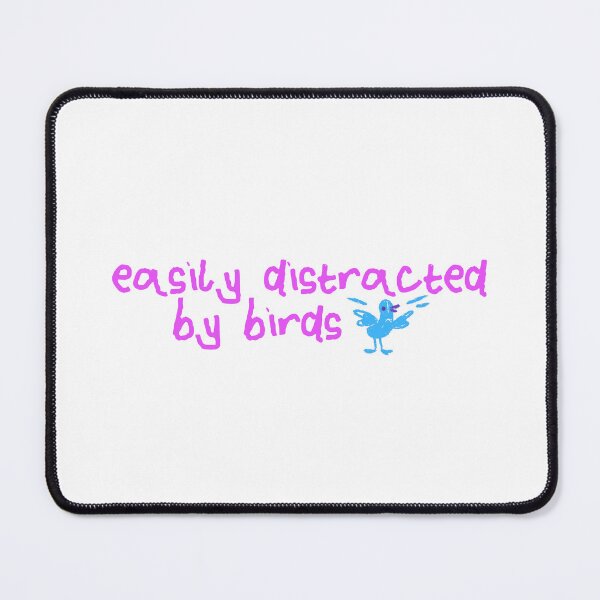 Item preview, Easily distracted by birds (Pink) designed and sold by hazywares.