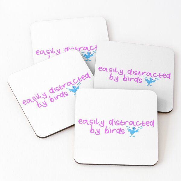 Item preview, Easily distracted by birds (Pink) designed and sold by hazywares.