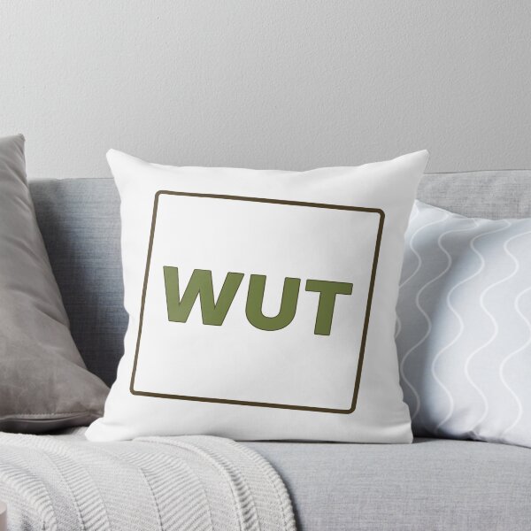 Item preview, Wut Funny Sarcastic T-Shirt designed and sold by GrumpyThreads.
