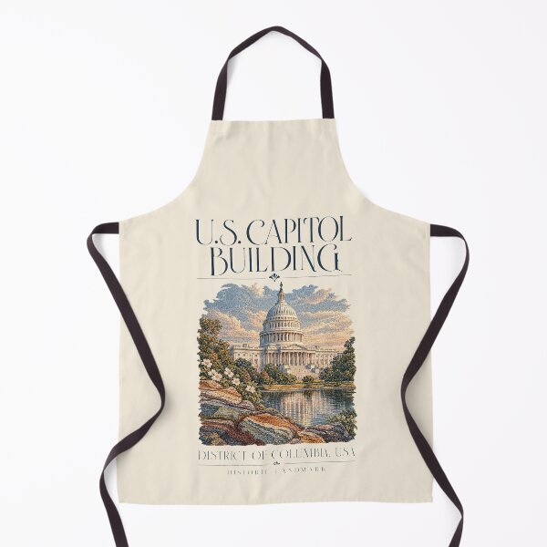 Item preview, U.S. Capitol Building, District of Columbia, USA [Illustration] designed and sold by elektronen.