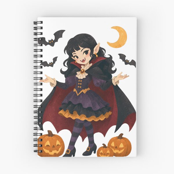 Item preview, cute chibi vampire girl halloween designed and sold by stileepensieri.