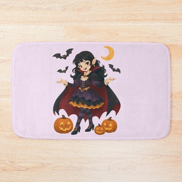 Item preview, cute chibi vampire girl halloween designed and sold by stileepensieri.