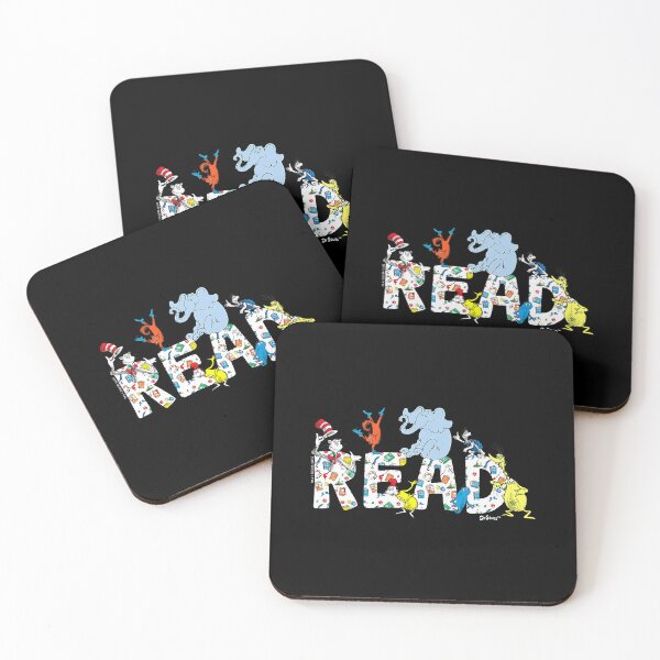 Item preview, Read With Dr. Seuss Characters Youth Adult Book Lovers designed and sold by Glow-Paw-Studio.