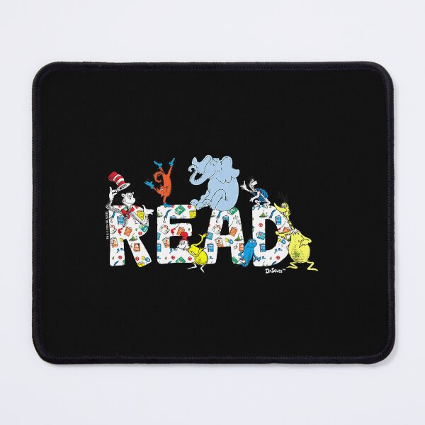 Item preview, Read With Dr. Seuss Characters Youth Adult Book Lovers designed and sold by Glow-Paw-Studio.