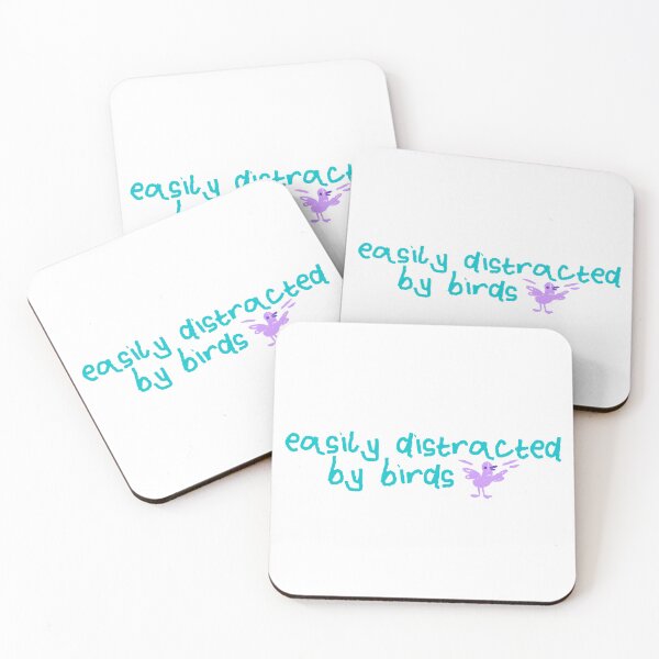 Item preview, Easily distracted by birds (Teal) designed and sold by hazywares.