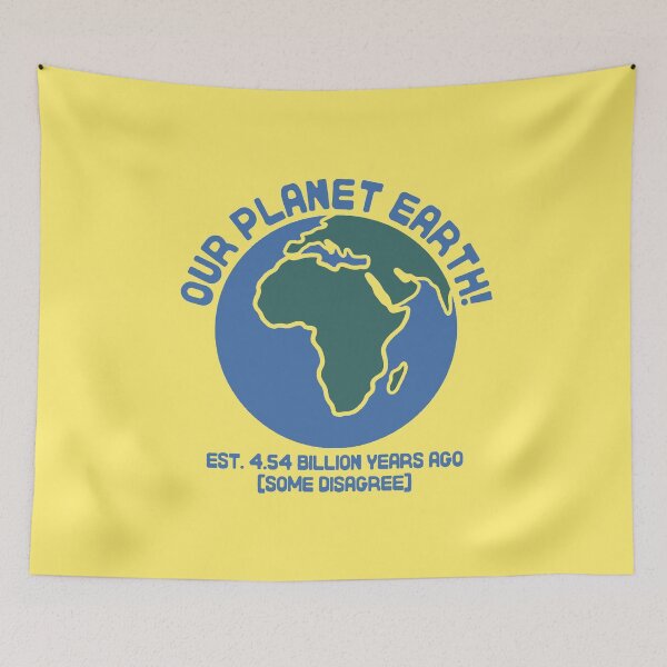 Item preview, Our Planet Earth – 4.54 Billion Years Old designed and sold by The Cosmic Turtle.