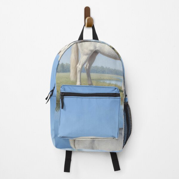 Item preview, White Horse by Still Lake Reflection designed and sold by KAMOCHI Art.