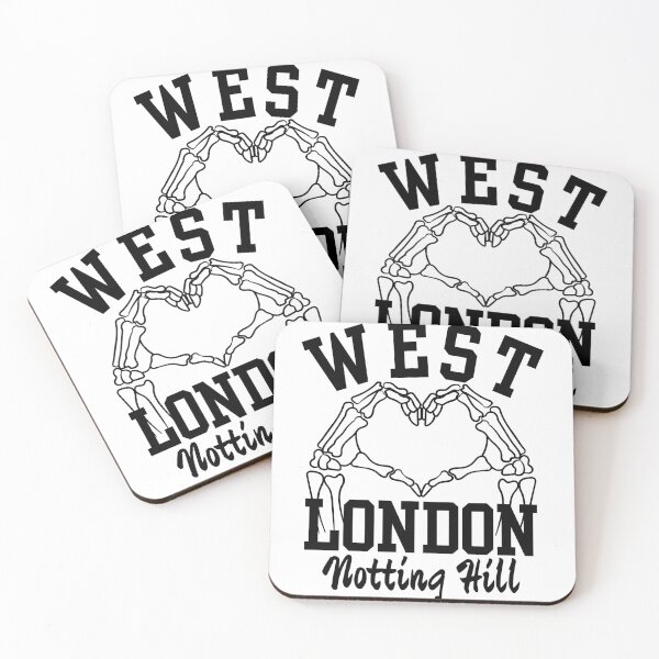 Item preview, Notting Hill West London Skeleton Heart  designed and sold by HYPNK.