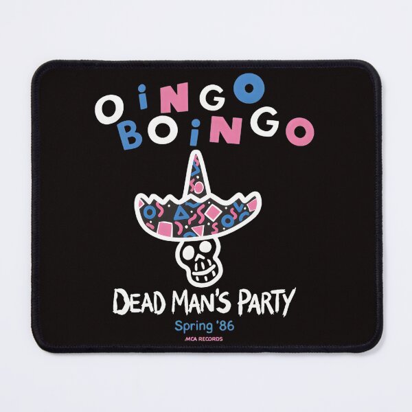 Item preview, Oingo Boingo Dead Man's Party Spring '86 Skull Sombrero designed and sold by MouDesignArt.