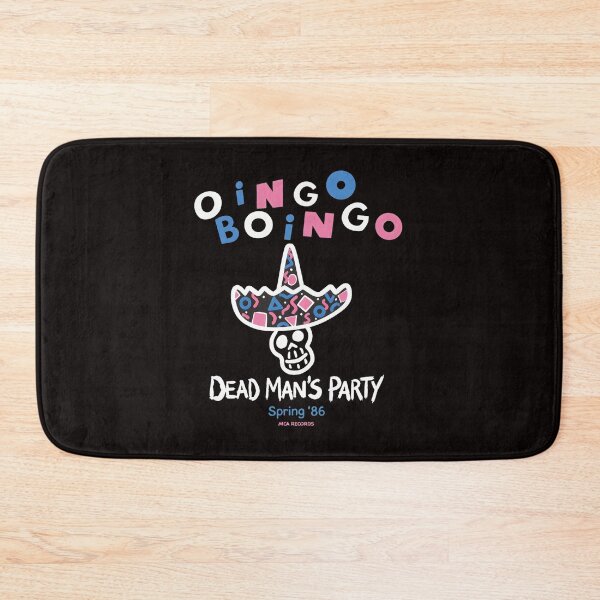 Item preview, Oingo Boingo Dead Man's Party Spring '86 Skull Sombrero designed and sold by MouDesignArt.