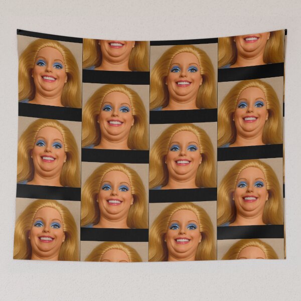 Item preview, Funny Doll Face Meme Expression Hilarious Sarcastic Humor designed and sold by Glow-Paw-Studio.