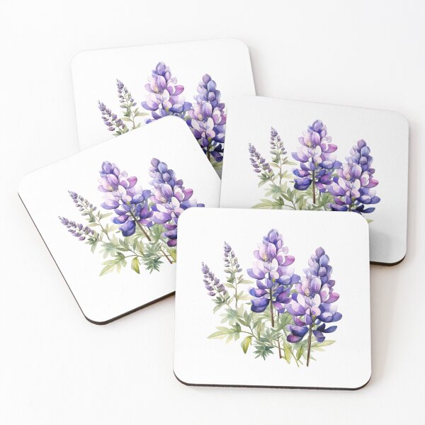 Item preview, Lupine Flower | Elegant Botanical Floral Art designed and sold by Mandayartstudio.