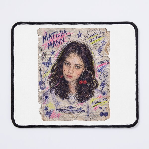 Item preview, Matilda mann music album cover art typography designed and sold by ARTeez⭐️⭐️⭐️⭐️⭐️.