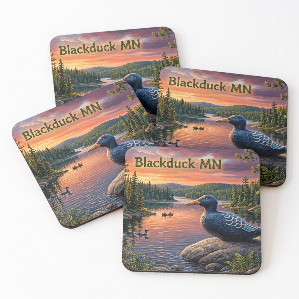 Item preview, Blackduck Minnesota Scenic Sunset Lake Landscape designed and sold by FrozenFits.