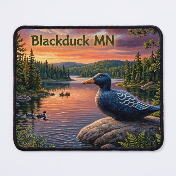Item preview, Blackduck Minnesota Scenic Sunset Lake Landscape designed and sold by FrozenFits.