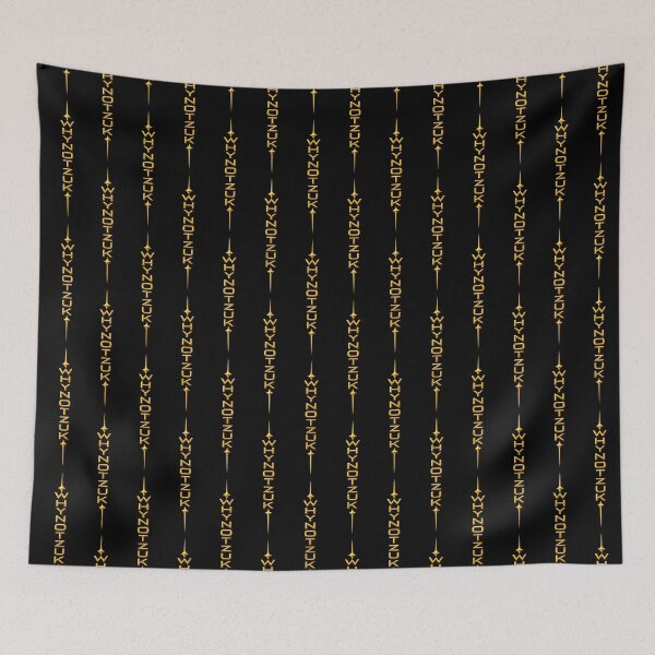 Item preview, WHYNOTZUK // GOLD VERTICAL LOGO designed and sold by WhyNotZuK.