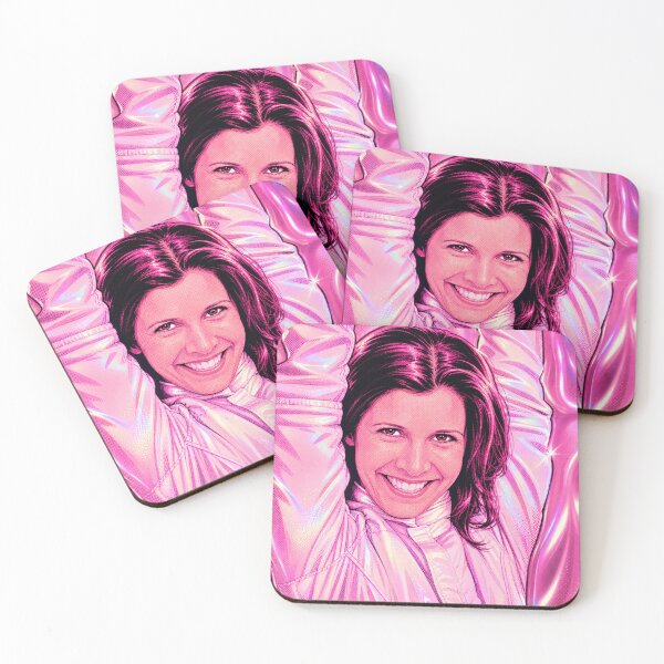 Item preview, Holographic Space Rebel Princess | Pink Pop Art Portrait designed and sold by CleverCulture.