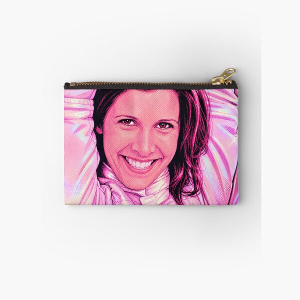 Item preview, Holographic Space Rebel Princess | Pink Pop Art Portrait designed and sold by CleverCulture.