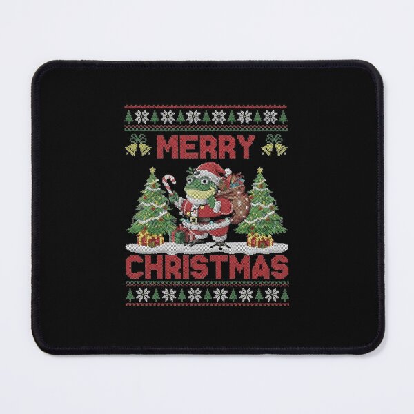 Item preview, Merry Christmas Frog Santa Ugly Sweater Holiday Design designed and sold by MiALopezArt.