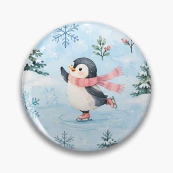 Item preview, Penguin Skating Club designed and sold by Blandine Duvillier.