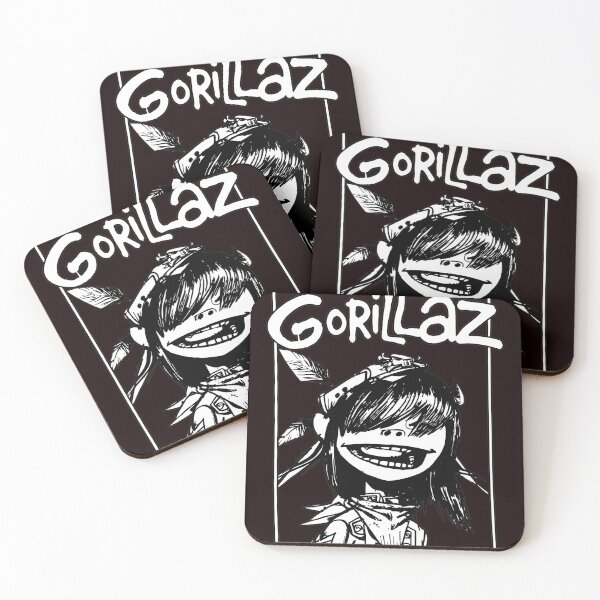 Item preview, Gorillaz Noodle Illustration With Logo designed and sold by Hector-Studio.
