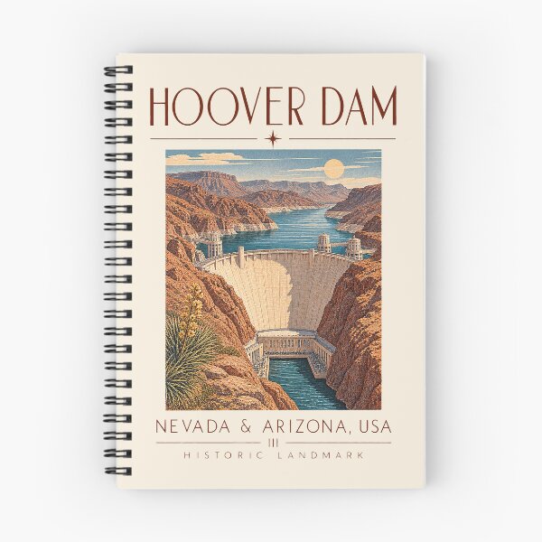 Item preview, Hoover Dam, Nevada, USA [Illustration] designed and sold by elektronen.