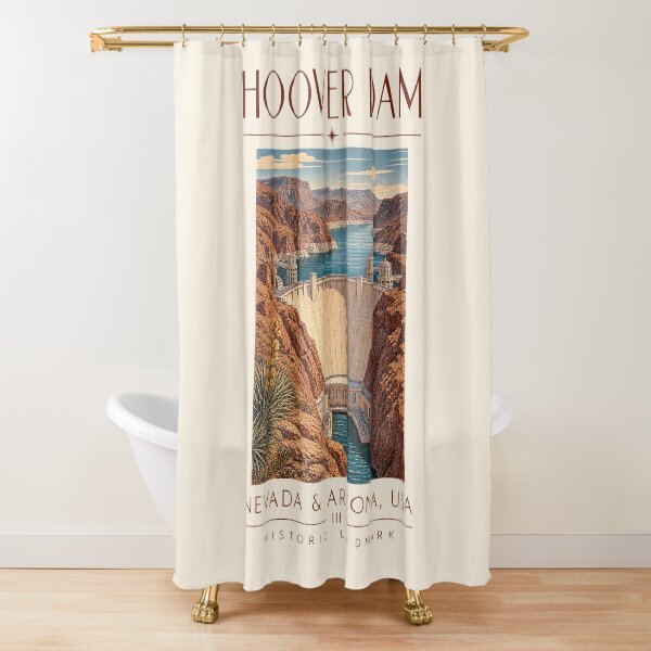 Item preview, Hoover Dam, Nevada, USA [Illustration] designed and sold by elektronen.