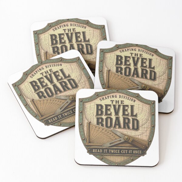 Item preview, The Bevel Board Badge Bevel Board Boatbuilding Tool designed and sold by BoosterShop.