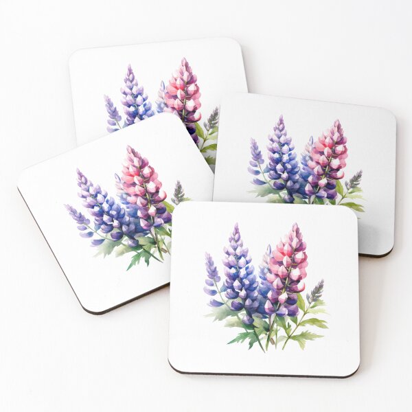 Item preview, Lupine Flower | Elegant Botanical Floral Art designed and sold by Mandayartstudio.