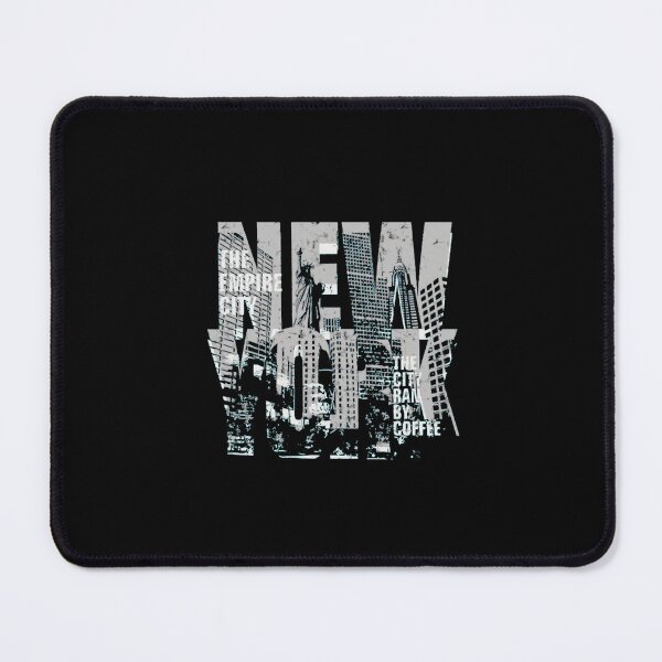 Item preview, New York City Skyline Typography Distressed Art designed and sold by AntoineLaram.