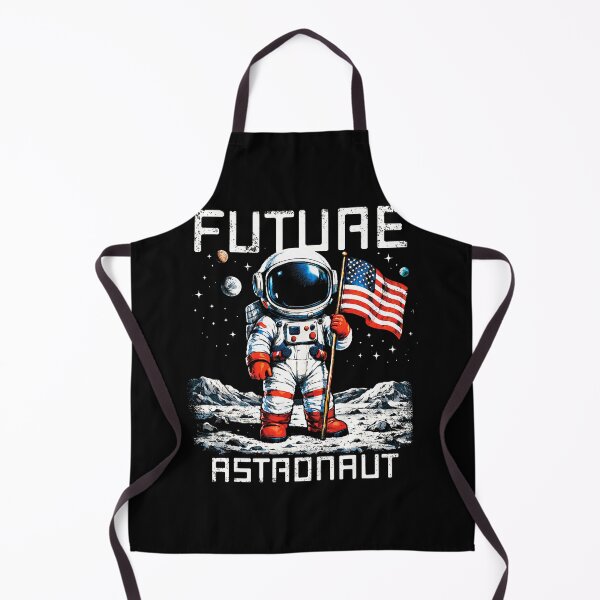 Item preview, Future Astronaut Moon Mission Space Explorer USA Flag designed and sold by Glow-Paw-Studio.