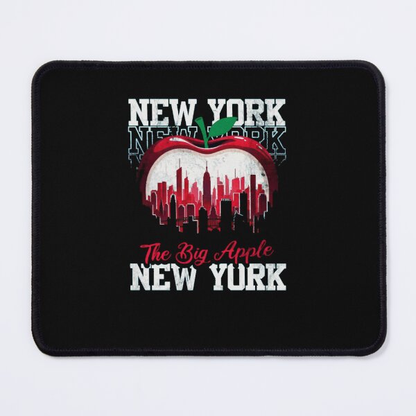 Item preview, The Big Apple Red City Skyline Art designed and sold by AntoineLaram.