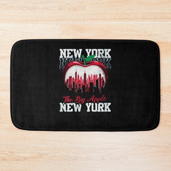Item preview, The Big Apple Red City Skyline Art designed and sold by AntoineLaram.