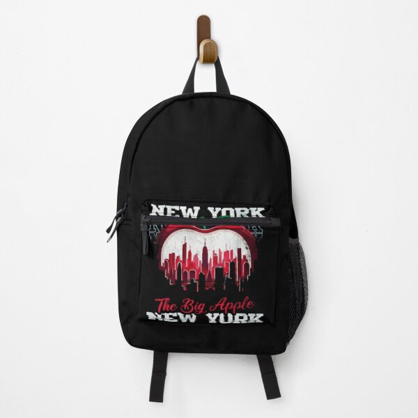 Item preview, The Big Apple Red City Skyline Art designed and sold by AntoineLaram.