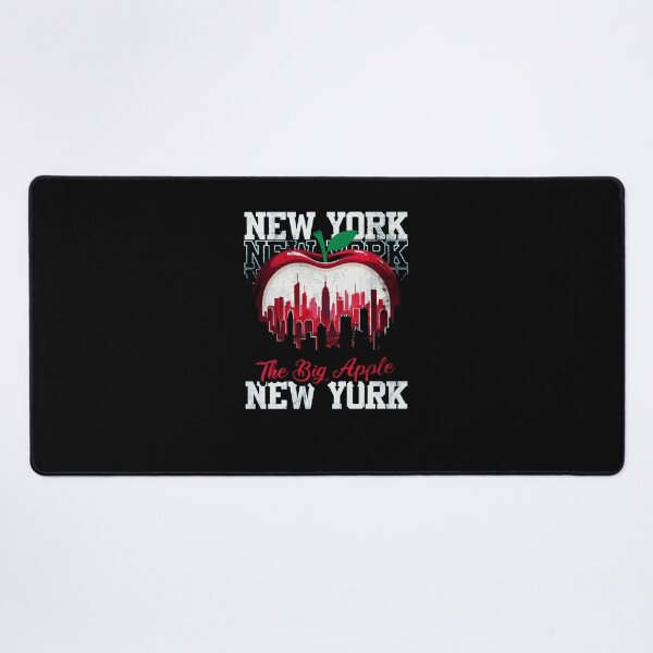 Item preview, The Big Apple Red City Skyline Art designed and sold by AntoineLaram.